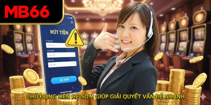 Chủ động liên hệ sớm giúp giải quyết vấn đề nhanh